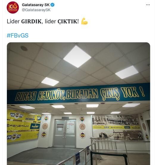 Olay oldu! Galatasaray'dan Fenerbahçe'ye çıldırtacak göndermeler... 6