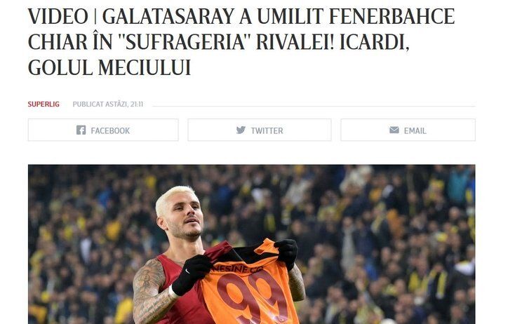Dış basından flaş Fenerbahçe - Galatasaray derbisi yorumları! 14