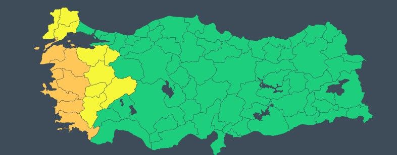 Meteoroloji uyardı: Kuvvetli yağış ve fırtına bekleniyor, çatı uçmalarına dikkat! 2