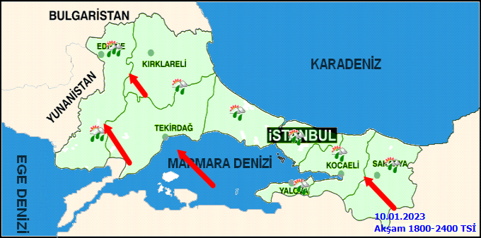 İstanbul'da fırtına ve yağmura dikkat! 3