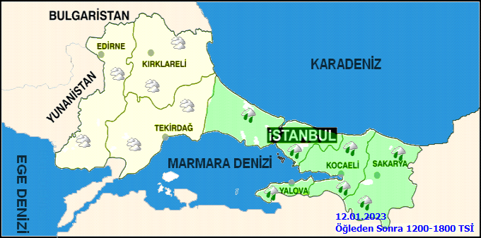 Meteoroloji İstanbulluları saat vererek uyardı! 2