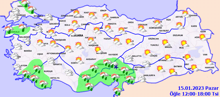 Sağanak, kar, sis... Meteoroloji birçok il için uyarı yaptı 3