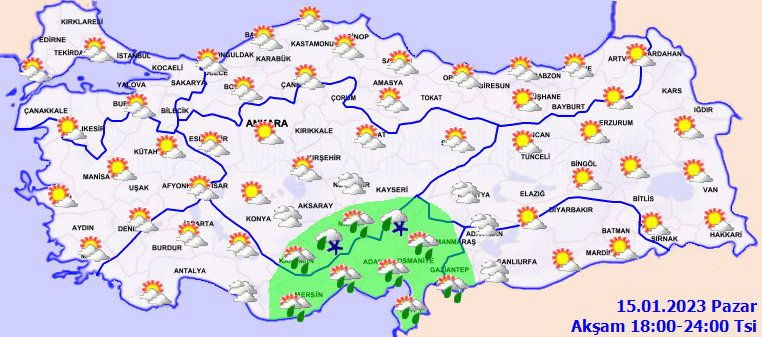 Sağanak, kar, sis... Meteoroloji birçok il için uyarı yaptı 4