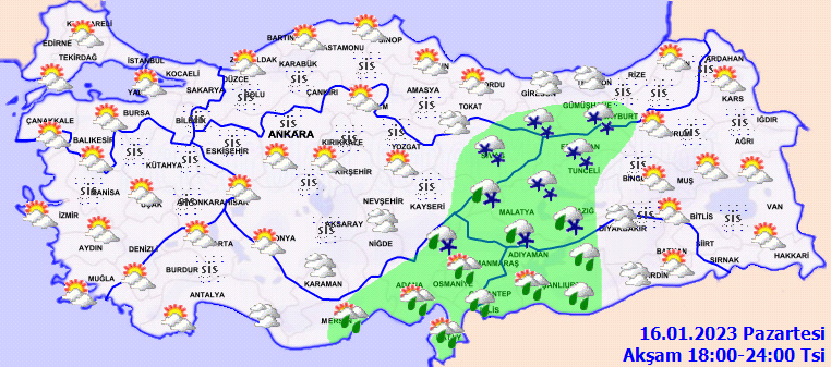 Meteorolojiden 6 kente sarı alarm! Kuvvetli yağış ve kar geliyor! 4