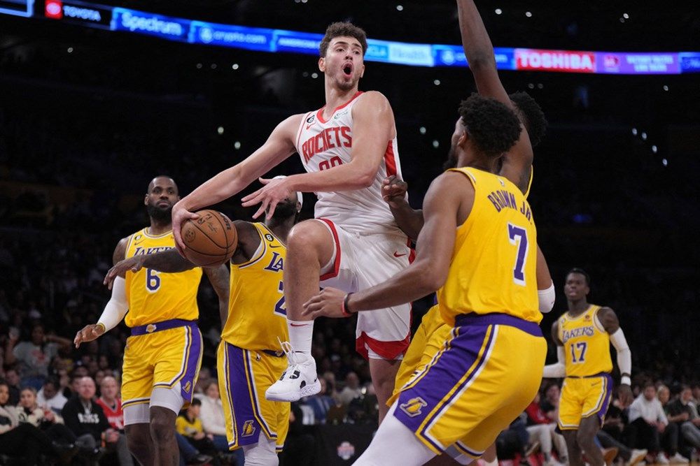 NBA'de Alperen Şengün resitali! ABD basını onu konuşuyor... 1