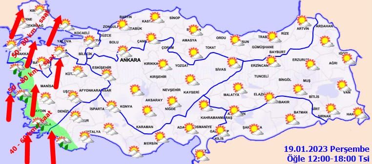 Meteorolojiden 20 kente fırtına uyarısı! Çatı uçmalarına dikkat 3