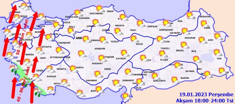 Meteorolojiden 20 kente fırtına uyarısı! Çatı uçmalarına dikkat 4