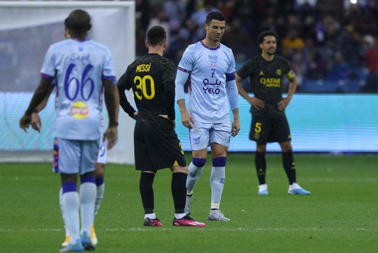 Ronaldo ve  Messi'den muhteşem düello! Al Nassr/Al Hilal Karması 4 - 5 Paris Saint Germain | Maç sonucu 13