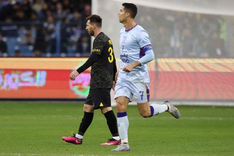 Ronaldo ve  Messi'den muhteşem düello! Al Nassr/Al Hilal Karması 4 - 5 Paris Saint Germain | Maç sonucu 3