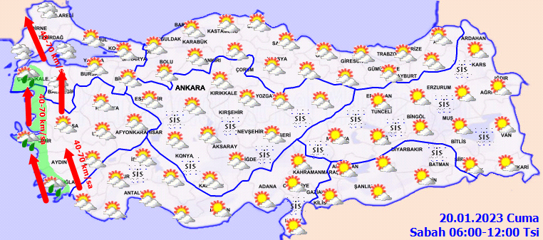 Meteorolojiden 10 kente fırtına ve yağmur uyarısı! 2