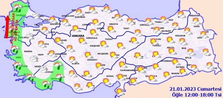 Bu illerde yaşayanlar dikkat! Meteoroloji kuvvetli yağış ve rüzgar uyarısı yaptı 3