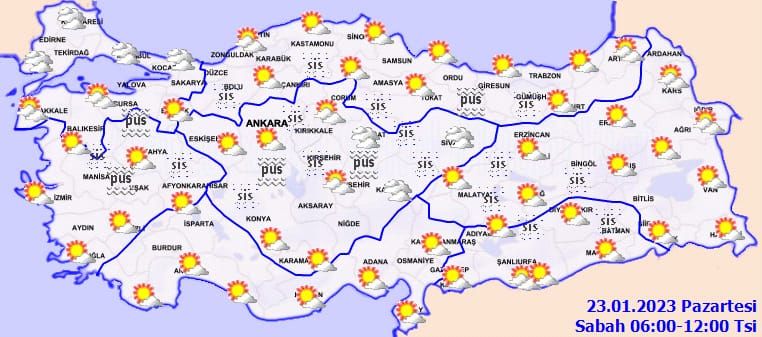 Meteorolojiden birçok bölgeye sis uyarısı! Göz gözü görmeyecek 2