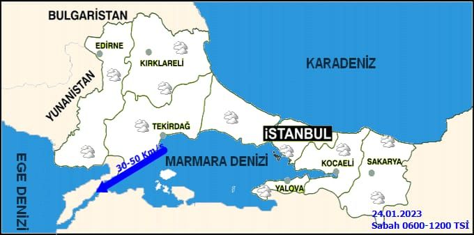 Meteorolojiden Marmara Bölgesi için fırtına uyarısı! 2