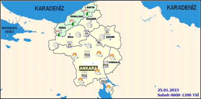 Ankara'da göz gözü görmeyecek! Sis ve pusa dikkat 2