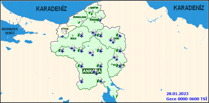 Meteorolojiden Ankaralılara kar ve fırtına uyarısı 3