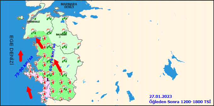 Meteorolojiden İzmirlilere flaş uyarı! Fırtına ve yağış hayatı olumsuz etkileyebilir 3