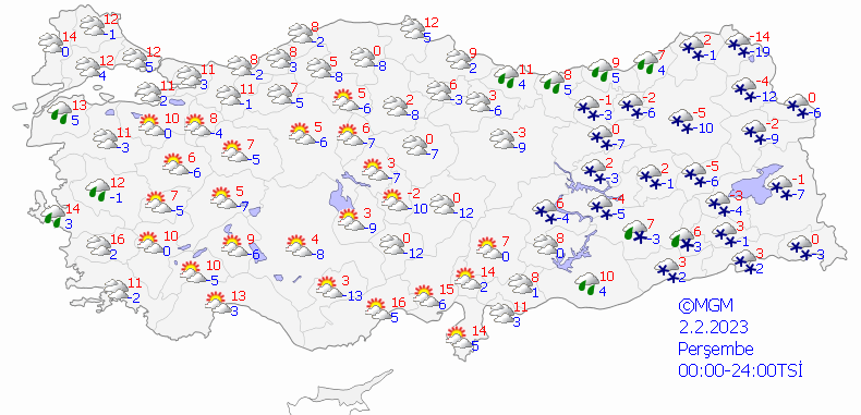 Meteorolojiden beklenen haber geldi! Havalar soğuyor, hafta boyunca kar yağışı olacak! İşte haftalık hava durumu tahminleri (29 0cak-2 Şubat) 16