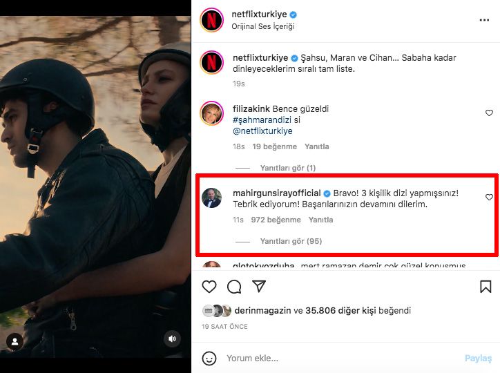 Mahir Günşiray'dan Netflix’in Şahmaran paylaşımına tepki 6