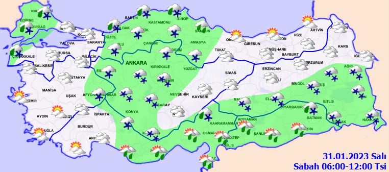 Meteoroloji beklenen haberi paylaştı! İstanbul dahil 33 kent karla kaplanacak 6