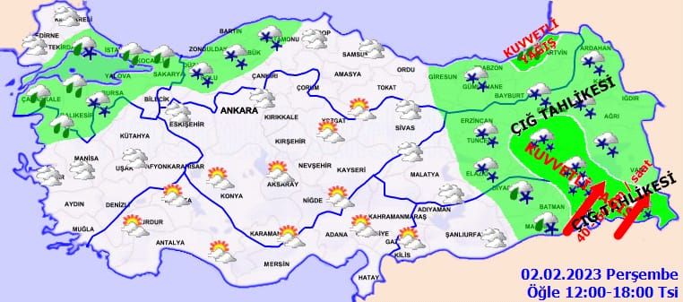 Sağanak, fırtına, kar... Meteorolojiden 27 kent için flaş uyarı! 5