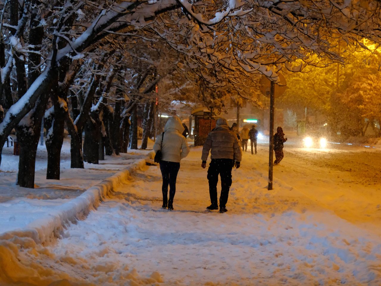 Ankara’da kar etkisini artırdı! Yeni uyarı yapıldı 13