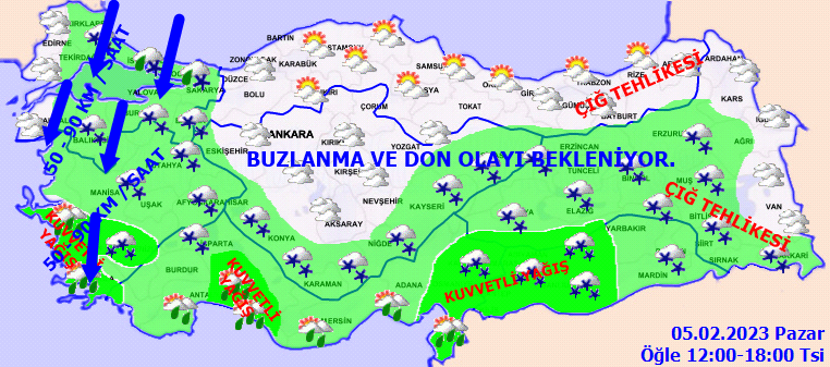 Yurt genelinde kuvvetli yağış bekleniyor... Bazı bölgeler çığ uyarısı yapıldı 9