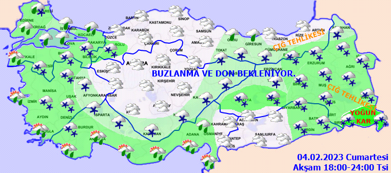 Yurt genelinde kuvvetli yağış bekleniyor... Bazı bölgeler çığ uyarısı yapıldı 10