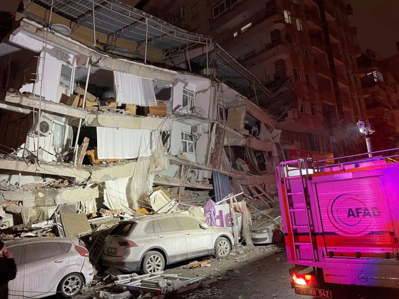 Kahramanmaraş'ta 7.4 büyüklüğünde deprem! Diyarbakır ve Malatya'da binalar yıkıldı 3