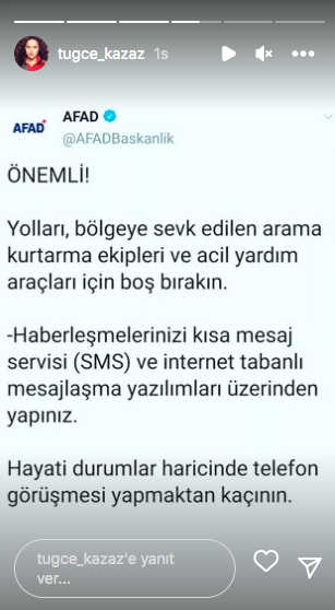 Kahramanmaraş depreminin ardından ünlülerden 'geçmiş olsun' mesajları 36