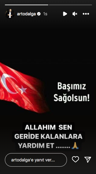 Kahramanmaraş depreminin ardından ünlülerden 'geçmiş olsun' mesajları 37