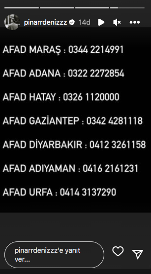 Kahramanmaraş depreminin ardından ünlülerden 'geçmiş olsun' mesajları 48