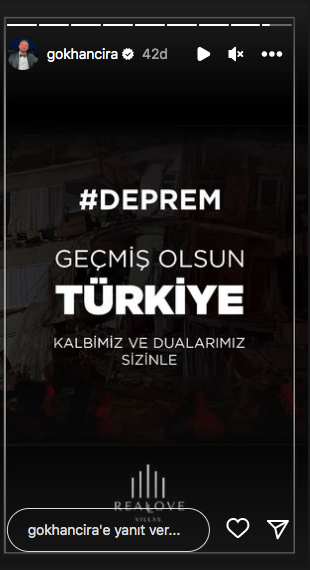 Kahramanmaraş depreminin ardından ünlülerden 'geçmiş olsun' mesajları 49