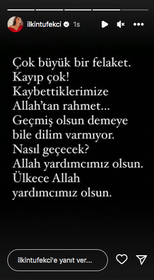 Kahramanmaraş depreminin ardından ünlülerden 'geçmiş olsun' mesajları 31