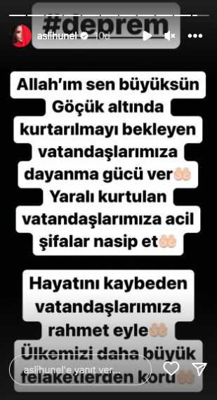 Kahramanmaraş depreminin ardından ünlülerden 'geçmiş olsun' mesajları 47