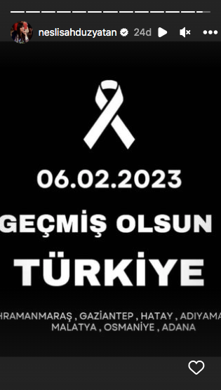 Kahramanmaraş depreminin ardından ünlülerden 'geçmiş olsun' mesajları 19
