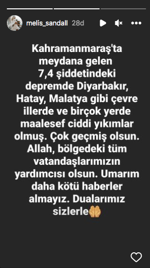 Kahramanmaraş depreminin ardından ünlülerden 'geçmiş olsun' mesajları 21