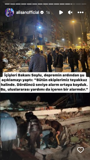 Kahramanmaraş depreminin ardından ünlülerden 'geçmiş olsun' mesajları 20