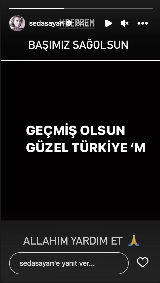 Kahramanmaraş depreminin ardından ünlülerden 'geçmiş olsun' mesajları 13