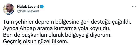 Haluk Levent deprem sonrası vatandaşları uyardı: ''Yapmayın! Etmeyin!'' 8