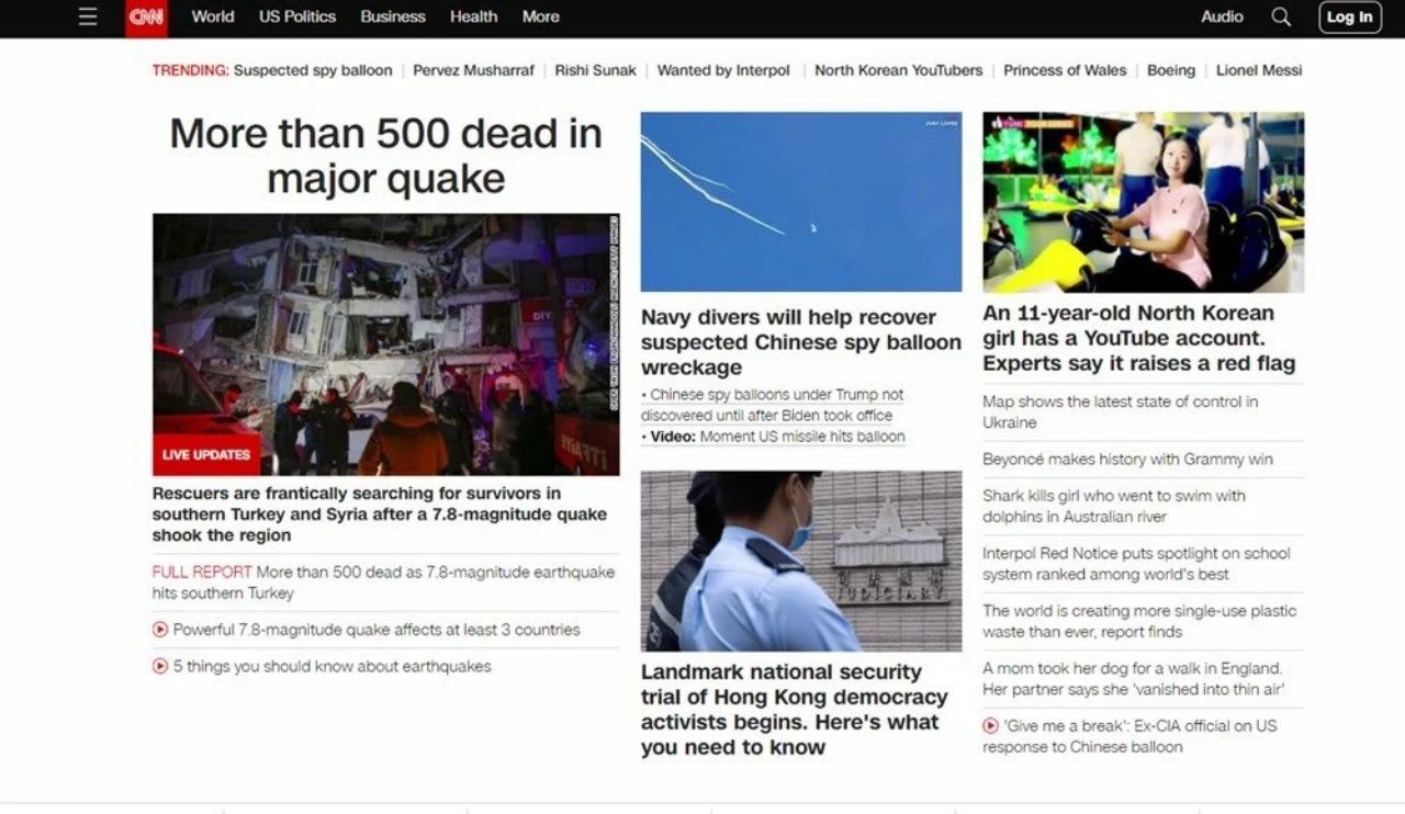 Türkiye'de 10 ilimizi vuran deprem dünya basınının manşetlerinde 7