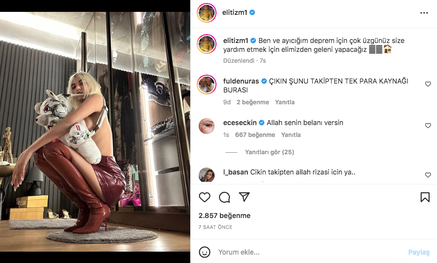 Ünlü isimlerden tepki yağdı! Bahar Candan'ın deprem paylaşımı sosyal medyayı ayağa kaldırdı 1