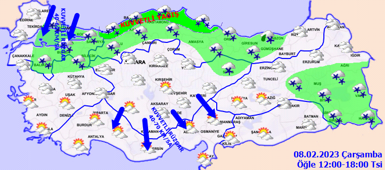 Meteorolojiden İstanbul dahil 11 kente yoğun kar uyarısı! Çığ tehlikesine dikkat 3