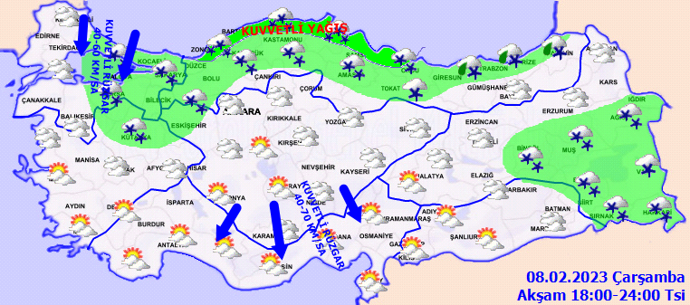 Meteorolojiden İstanbul dahil 11 kente yoğun kar uyarısı! Çığ tehlikesine dikkat 4