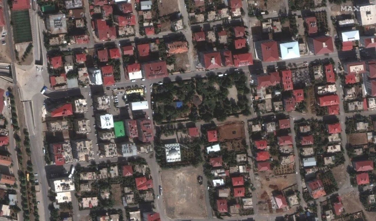 Yıkımın öncesi ve sonrası! Kahramanmaraş depremi uzaydan görüntülendi 4