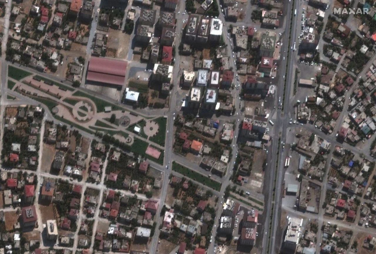 Yıkımın öncesi ve sonrası! Kahramanmaraş depremi uzaydan görüntülendi 10