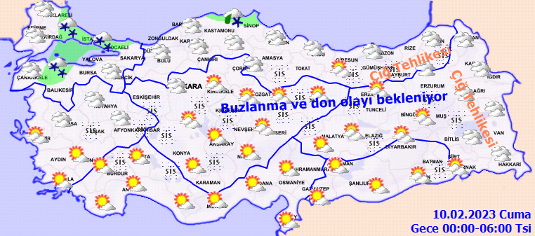 Meteorolojiden İstanbul dahil 6 kente kar uyarısı! 5