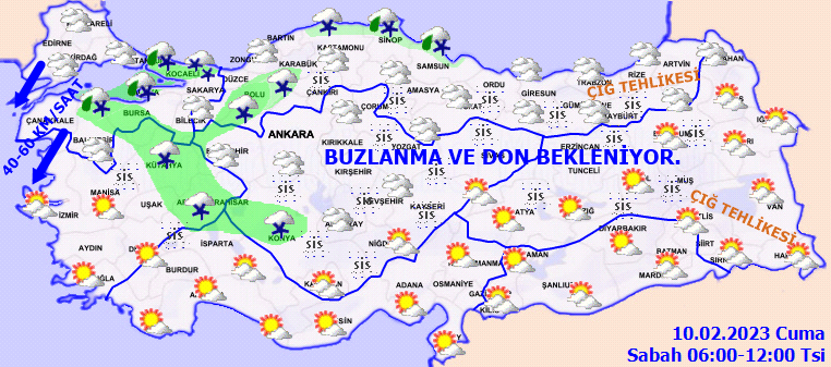 Meteorolojiden flaş uyarı! Fırtına ve çığ tehlikesine dikkat 2