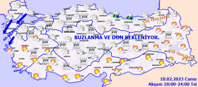 Meteorolojiden flaş uyarı! Fırtına ve çığ tehlikesine dikkat 4