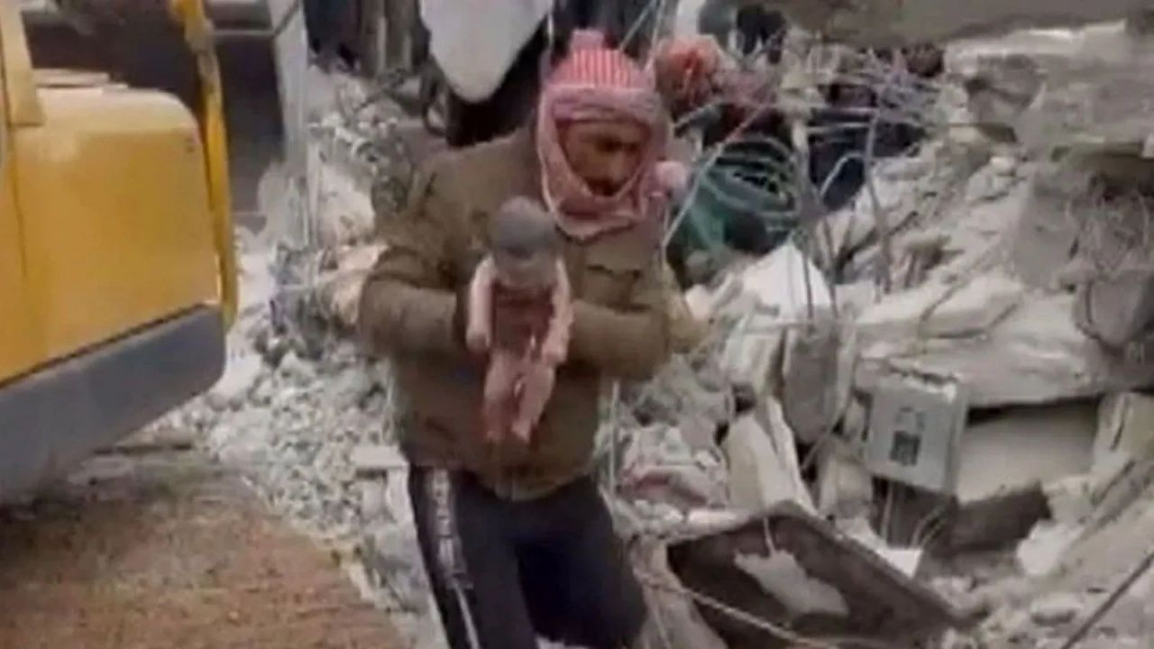 Enkaz altında doğmuştu! Suriyeli mucize bebek Aya'nın kime verileceği belli oldu 1