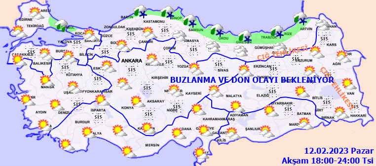 Meteorolojiden flaş uyarı! Fırtına ve çığ tehlikesine dikkat 4